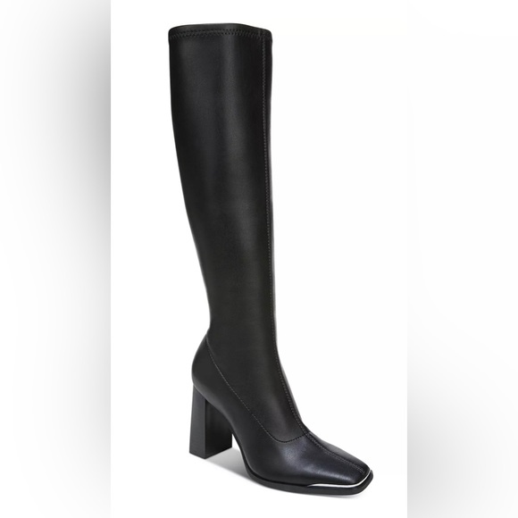 NWT Bar III Square Toe Knee-High Boots - Picture 2 of 3